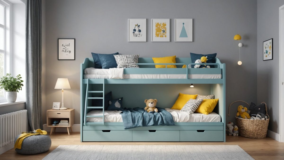 Lit enfant banquette sofa : le meilleur allié des chambres d’enfants