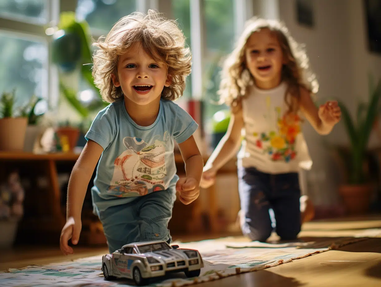 Circuit de voitures électriques : émerveillement et savoir pour les enfants