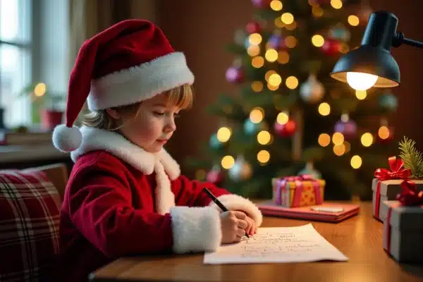 Comment rédiger une lettre à imprimer pour le père Noël afin d’émerveiller vos enfants