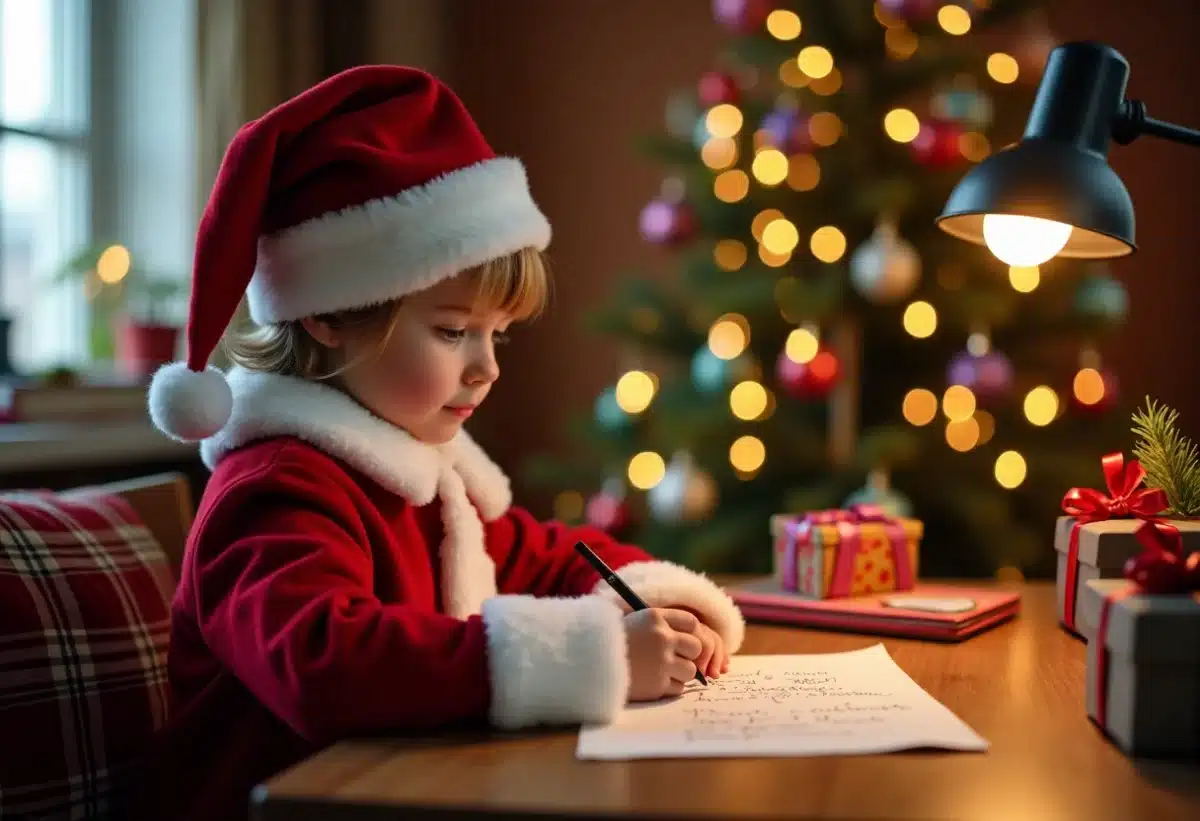 Comment rédiger une lettre à imprimer pour le père Noël afin d’émerveiller vos enfants