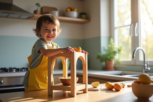 Comment opter pour une tour d’apprentissage en bois pour votre enfant